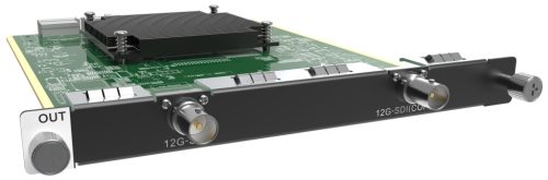 H_1x12G SDI input card