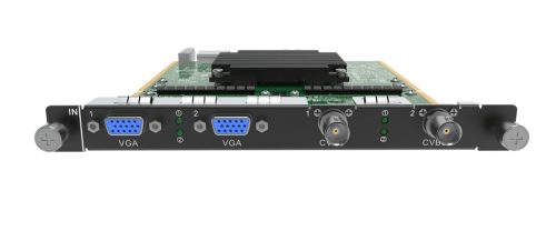 H_2xCVBS+2xVGA input card